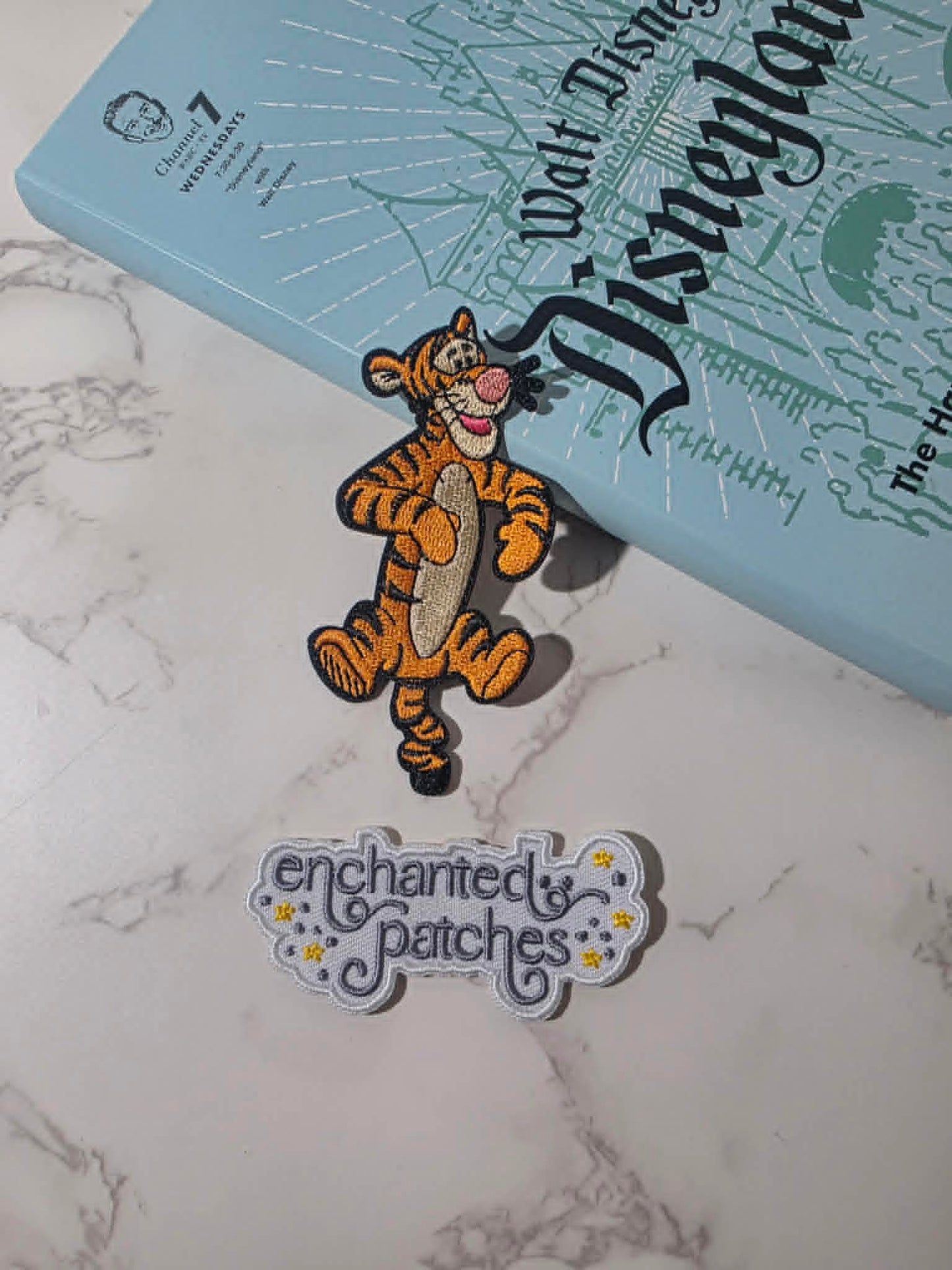 NEW DROP - 3" Tigger Tiger Bouncing Friend of Pooh Embroidered Iron on Patch