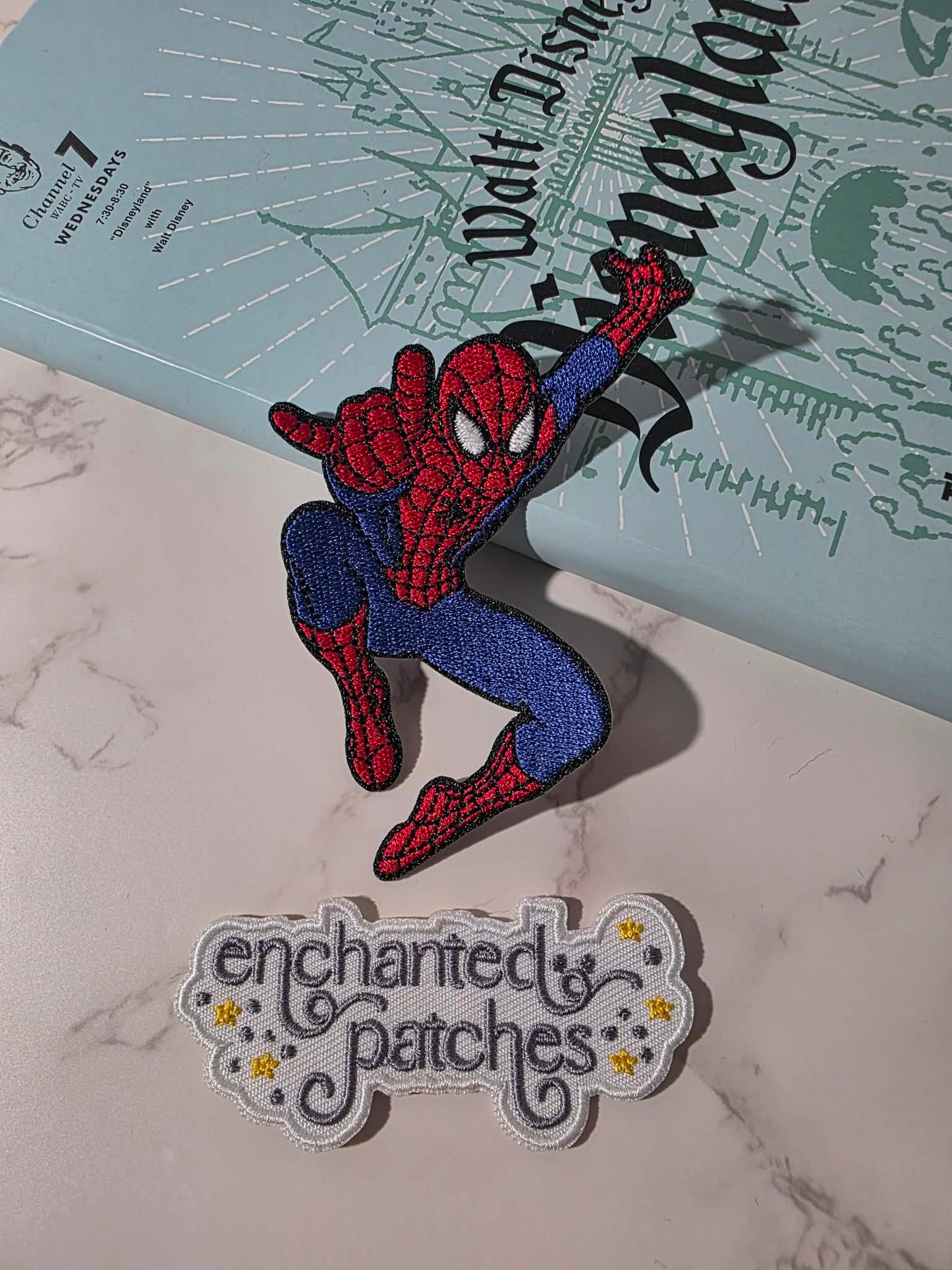 4" Spiderman Marvel Super Hero Embroidered Iron On Patch