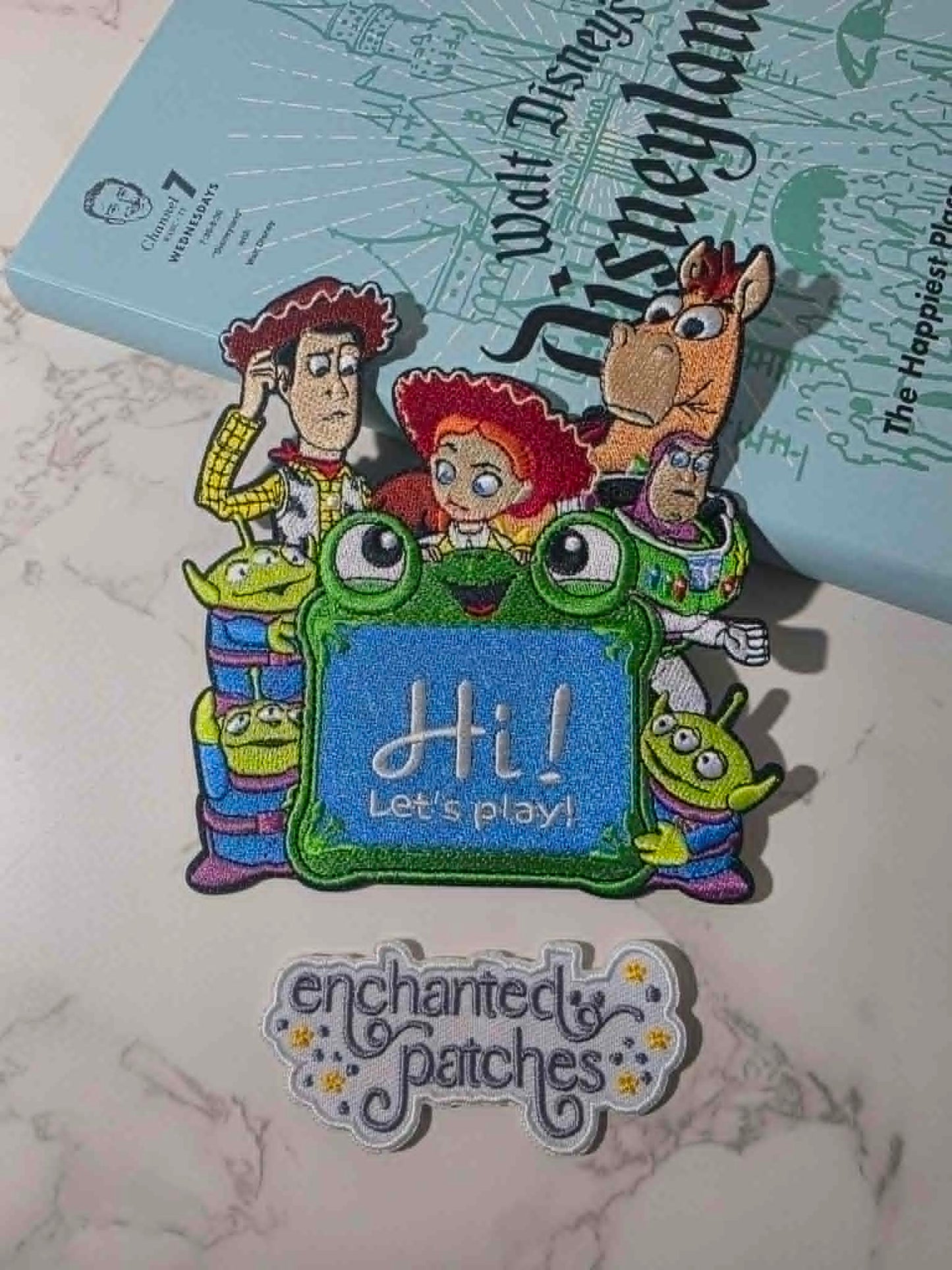 NEW DROP - 5" Toy Story 5 Friends Embroidered Iron On Patch