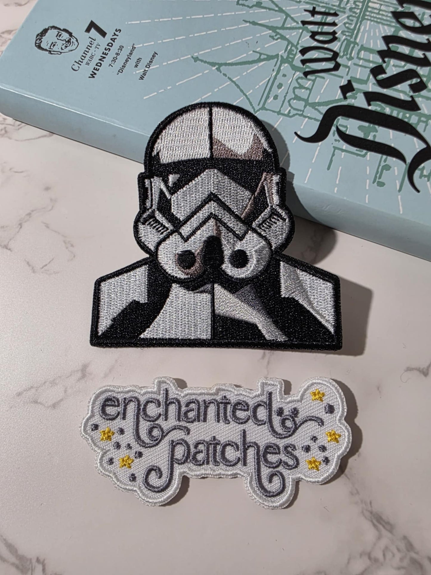 3" SW Star Galaxy Robot Trooper Embroidered Iron on Patch