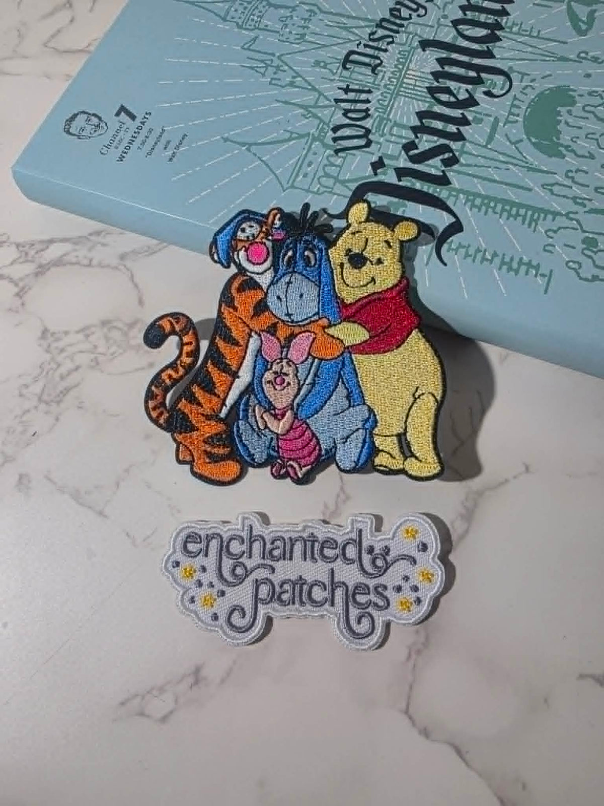 NEW DROP - 3" Winnie the Pooh and Friends Tigger Eeyore Piglet Embroidered Iron On Patch
