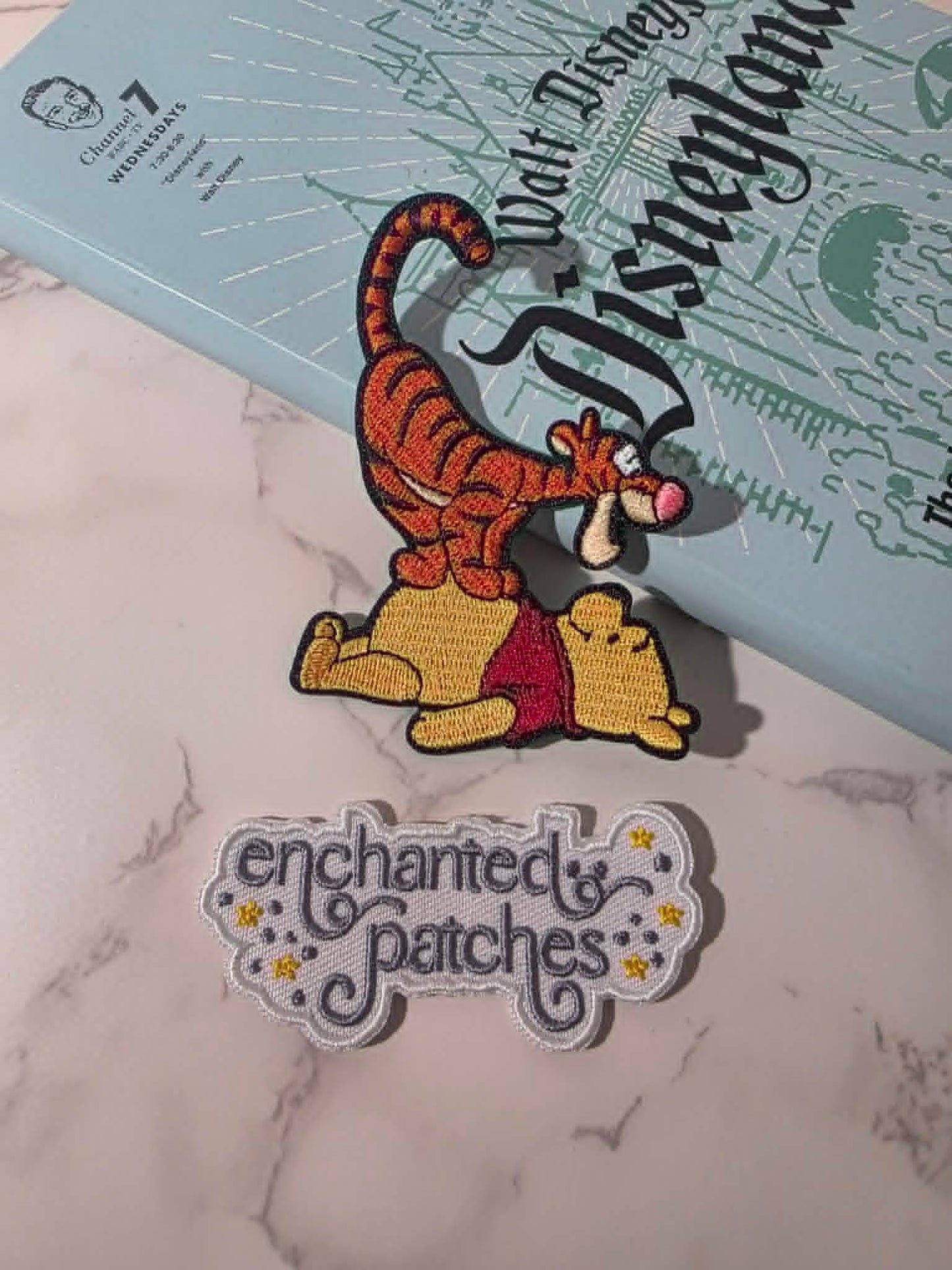 NEW DROP - 3.5" Tigger on Winnie the Pooh Embroidered Iron on Patch