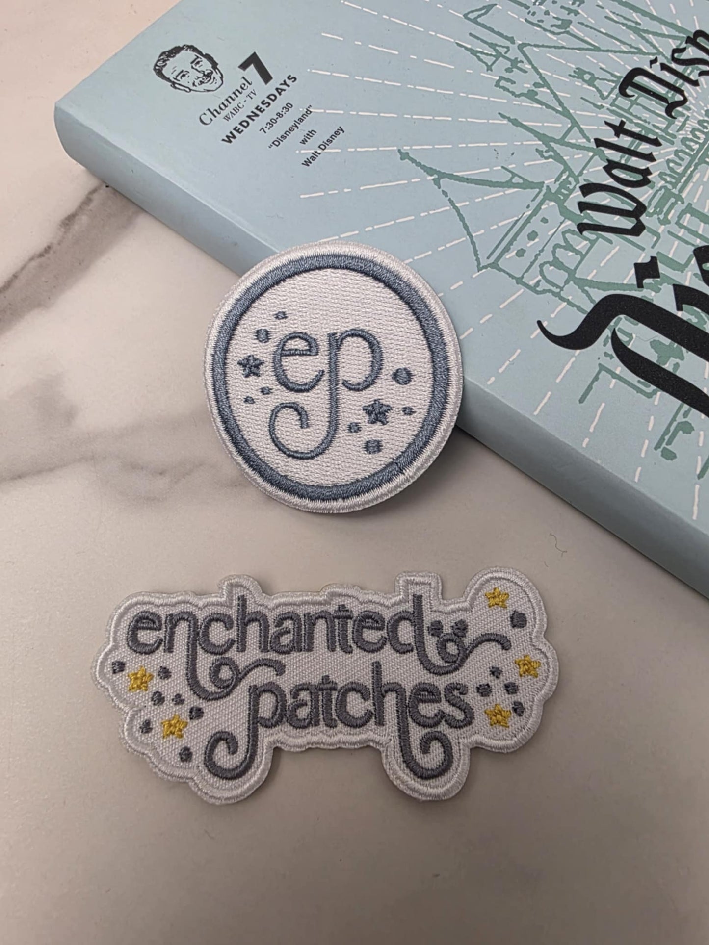 2" Enchanted Patches Logo Circle Iron On Patch