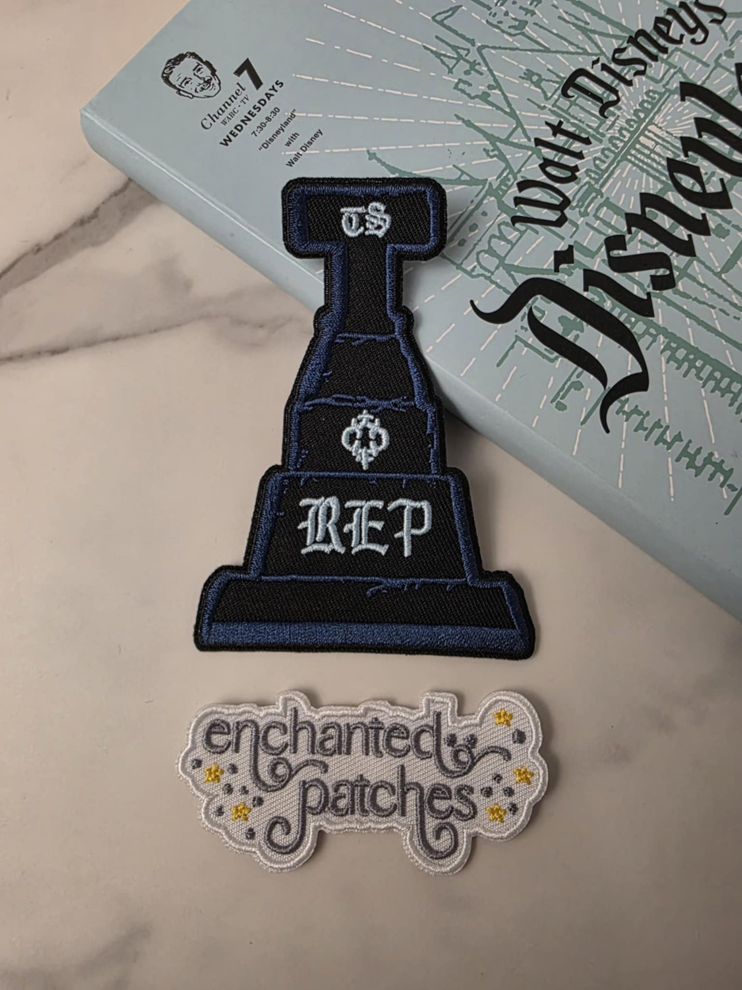 4" TS Taylor Swift Swiftie Rep Reputation Bell Iron On Patch