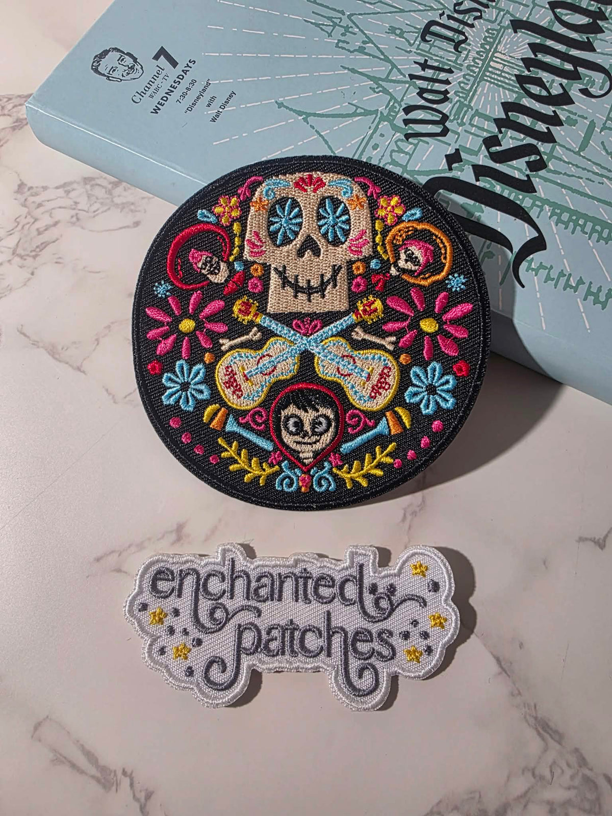 NEW DROP - 3.5" Day of the Dead Movie Coco Embroidered Iron On Patch