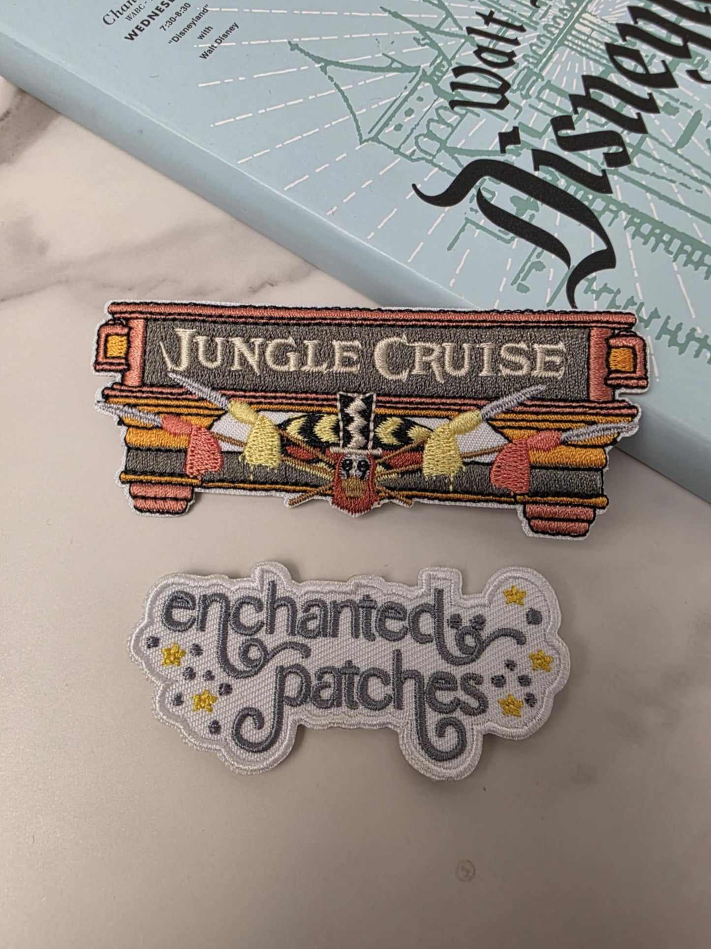 4" Happiest Park Cruise Ride in the Jungle Logo Iron On Patch
