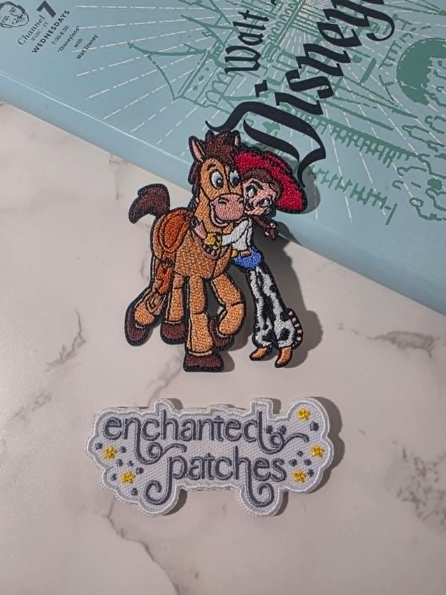 NEW DROP - 3" Toy Story Movie Howdy Cowgirl with her Horse Iron On Patch