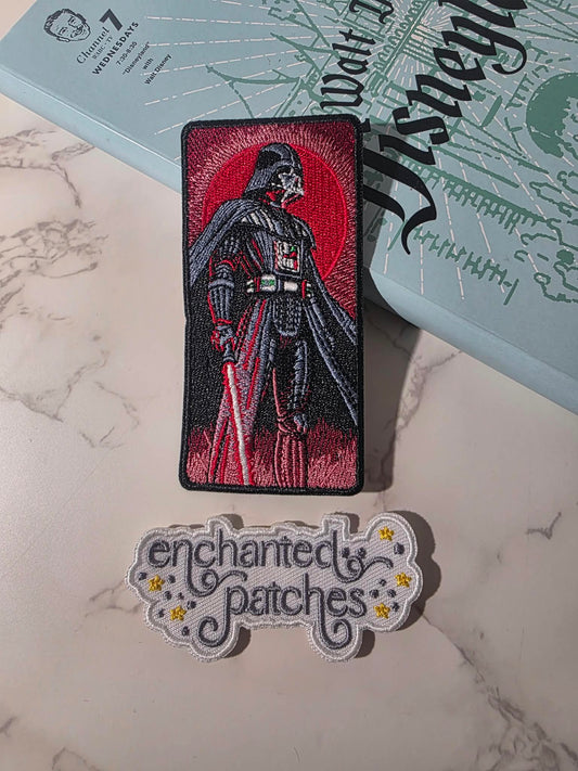 NEW DROP - 4" Star Wars Darth Vader Villain Embroidered Iron On Patch