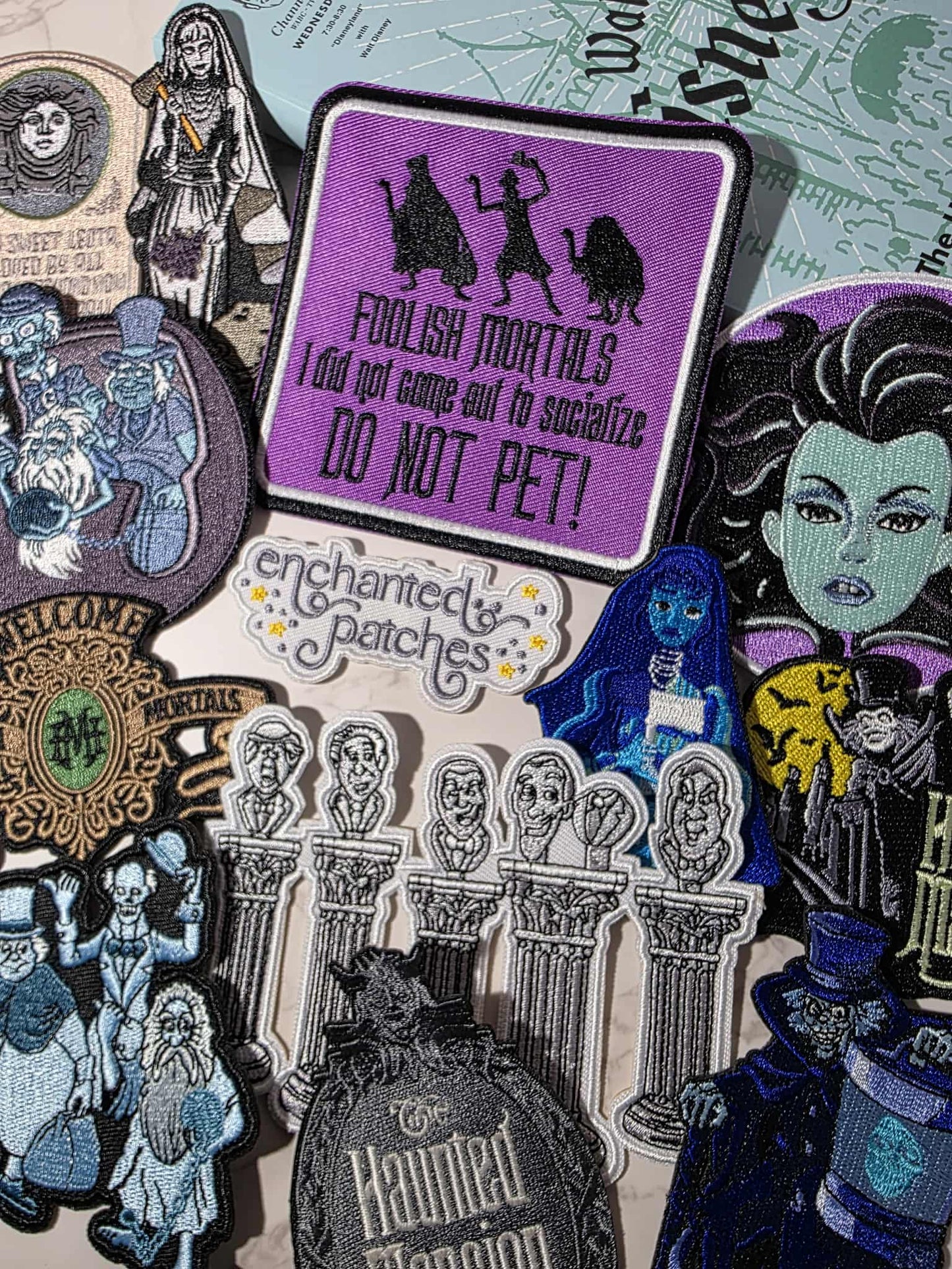 Mystery Bag - Will include 2 HAUNTED MANSION THEMED Embroidered Patches