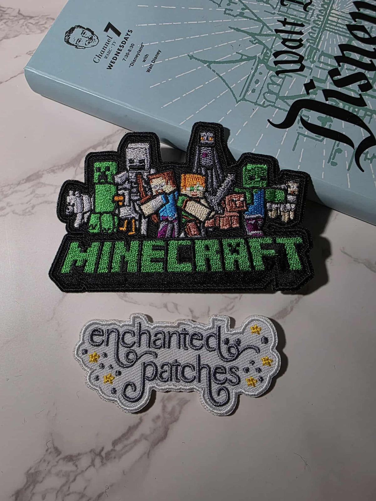 LAST THREE - 4" Video Game Minecraft Embroidered Iron On Patch