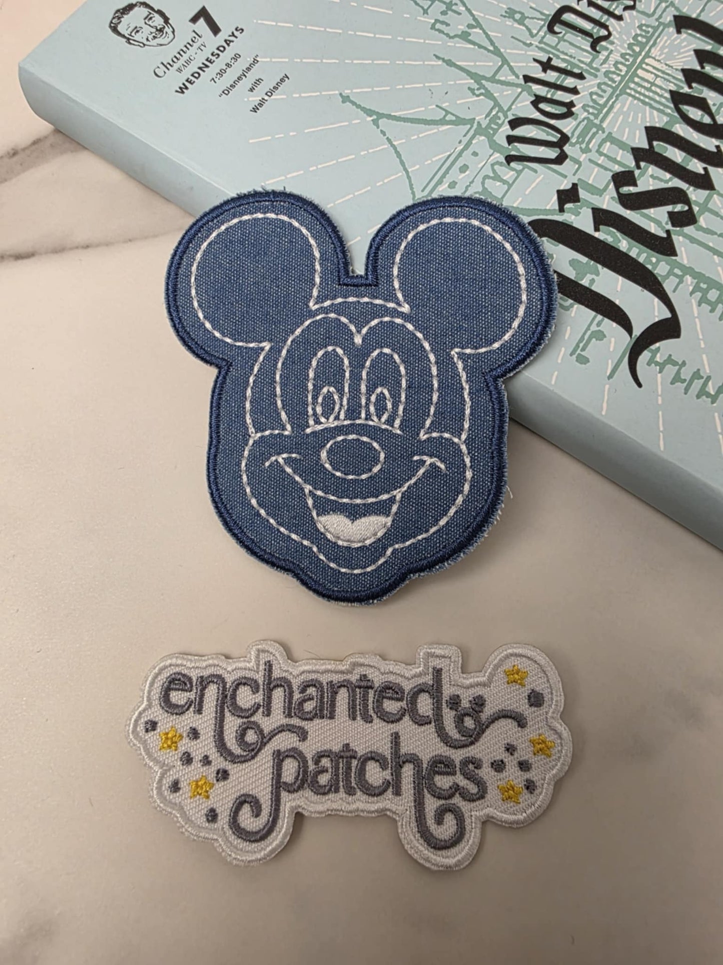 STICKER - 3" Happiest Park Boy Mouse Embroidered STICKER