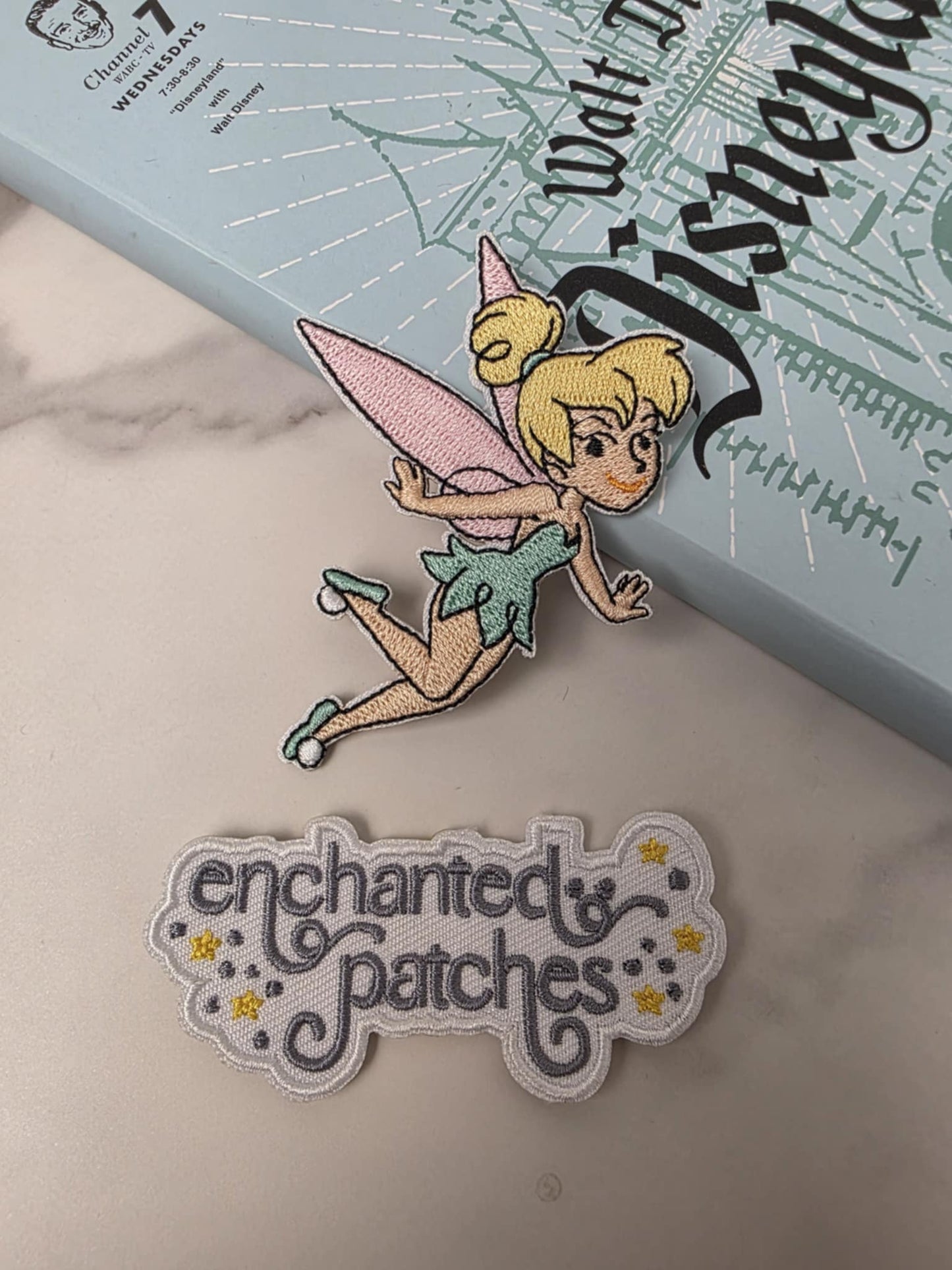 3" Pastel Kawaii Green Fairy Embroidered Iron On Patch