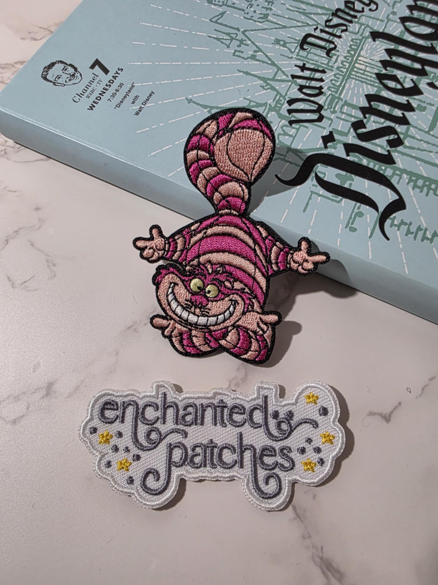 3" Wonderland Princess Pink Cat Kitty Iron On Patch