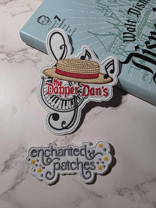 4" Happiest Park Dapper Dans Music Band Group Embroidered Iron On Patch