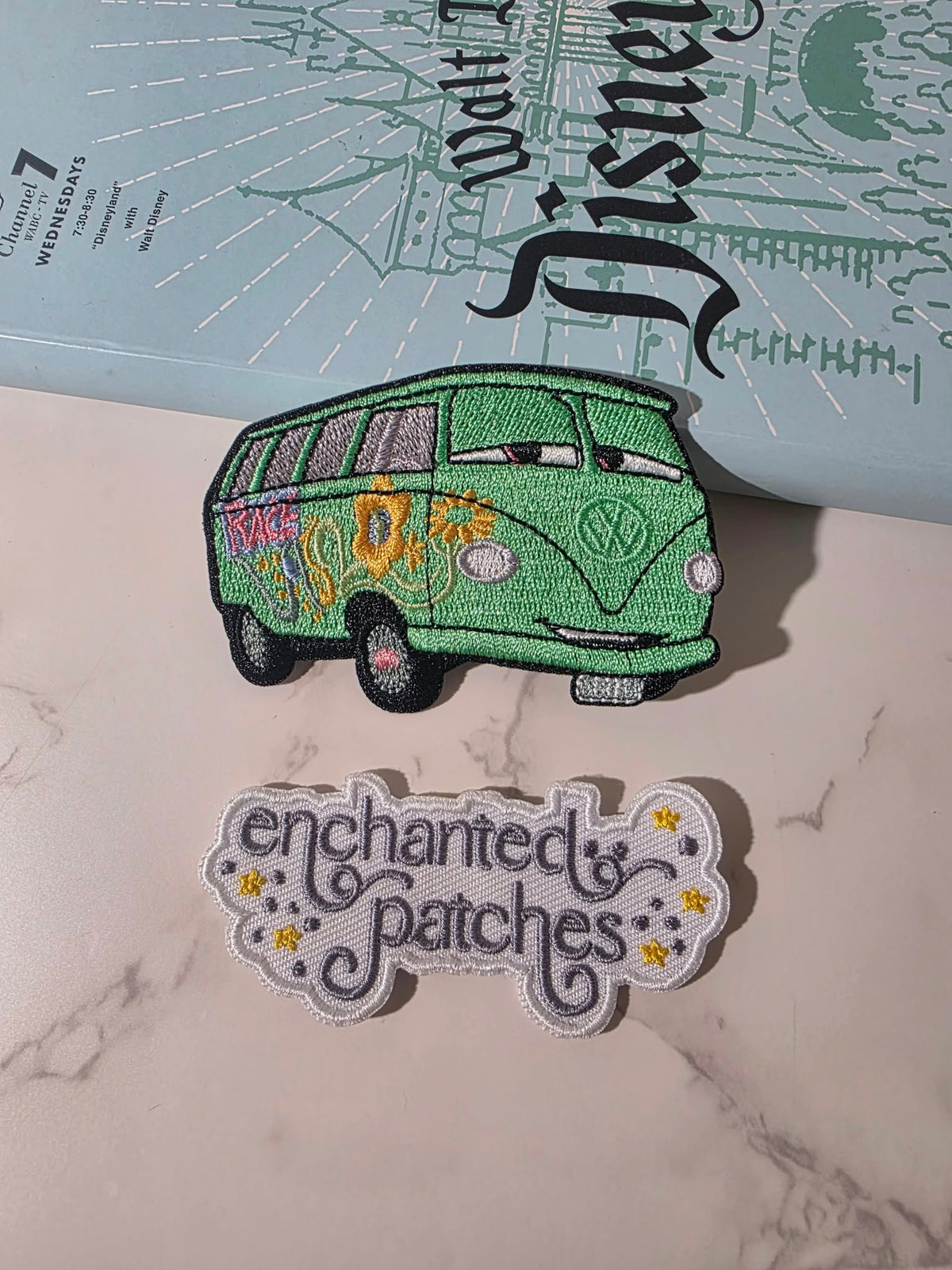 NEW DROP - 3" Fillmore Teal VW Volkswagen Van Bus Cars Embroidered Iron On Patch