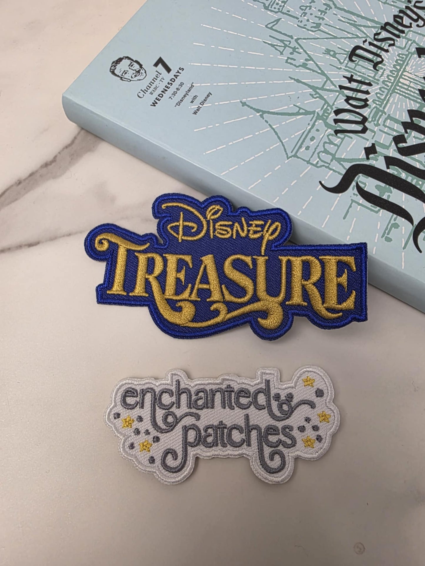 4" Magical Cruise Treasure Ship Logo Embroidered Iron On Patch