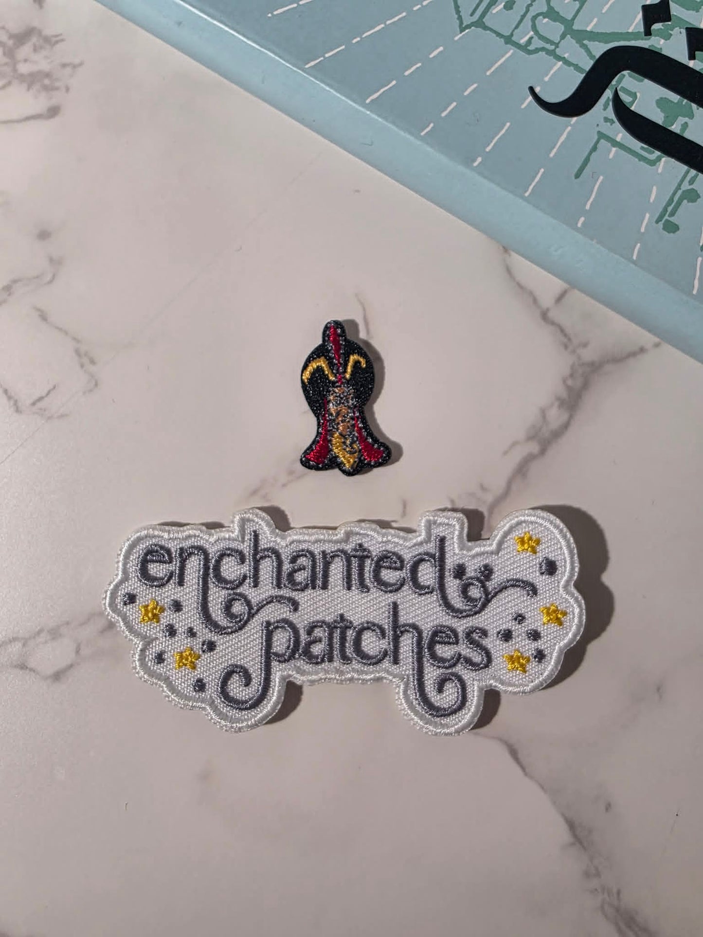 5pc Set - 1" Mini All the Princess Villain Embroidered Iron On Patch