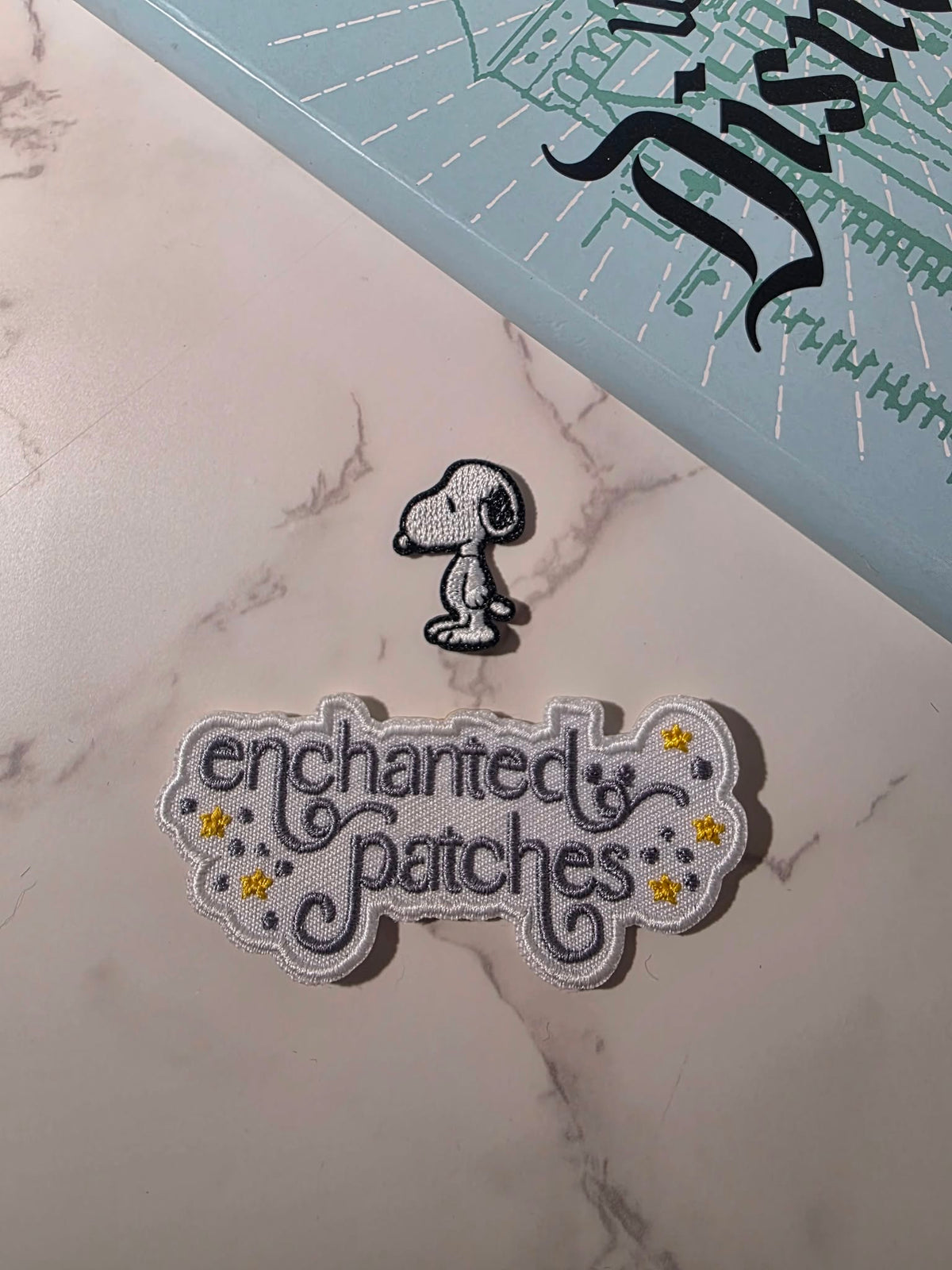 1" Mini Peanuts Snoopy Dog Embroidered Iron On Patch