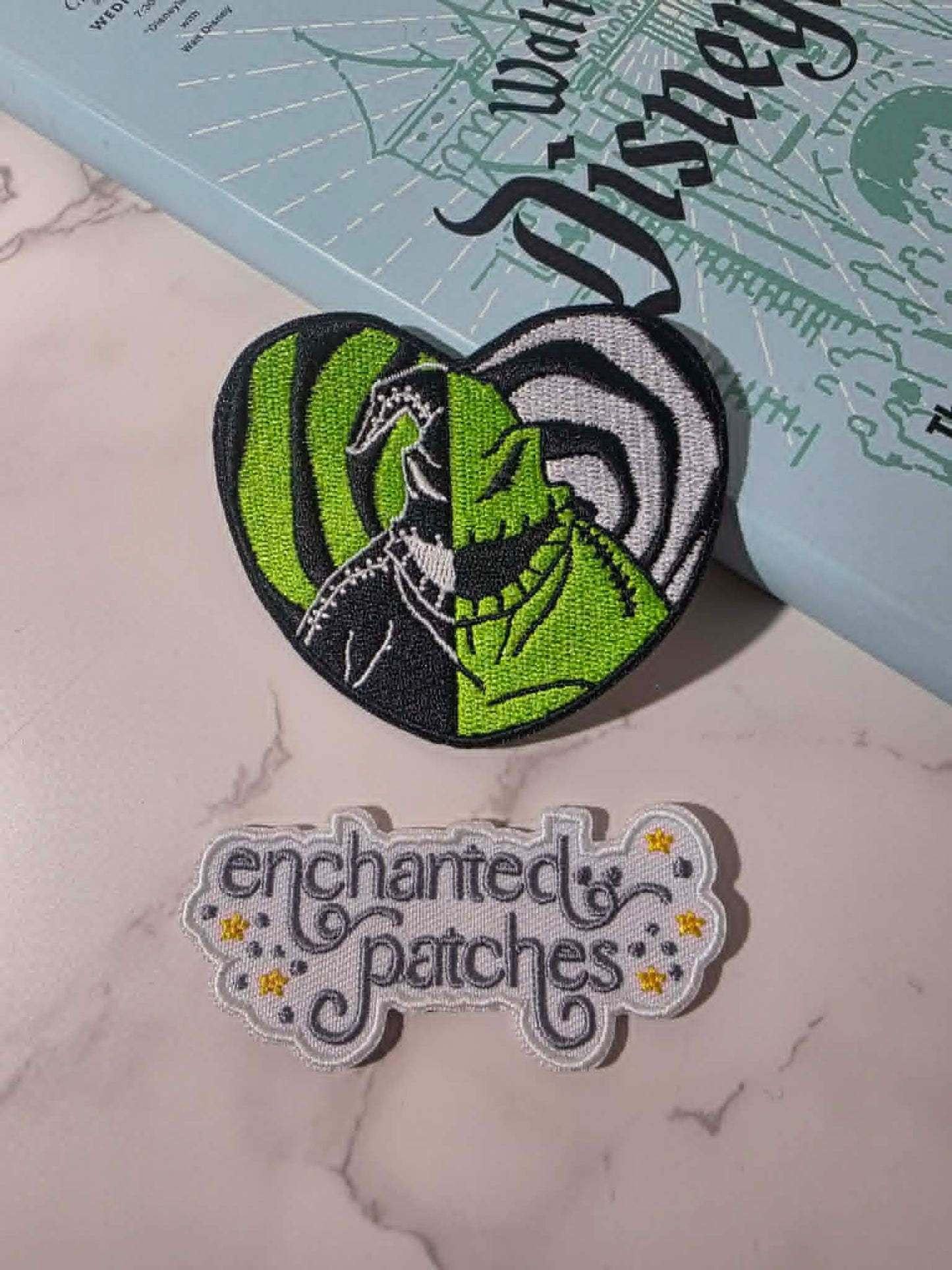 **VAULT COLLECTION** ONLY ONE 3" NBC Haunted Mansion Green Monster Iron On Patch