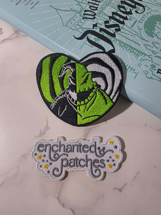 **VAULT COLLECTION** ONLY ONE 3" NBC Haunted Mansion Green Monster Iron On Patch