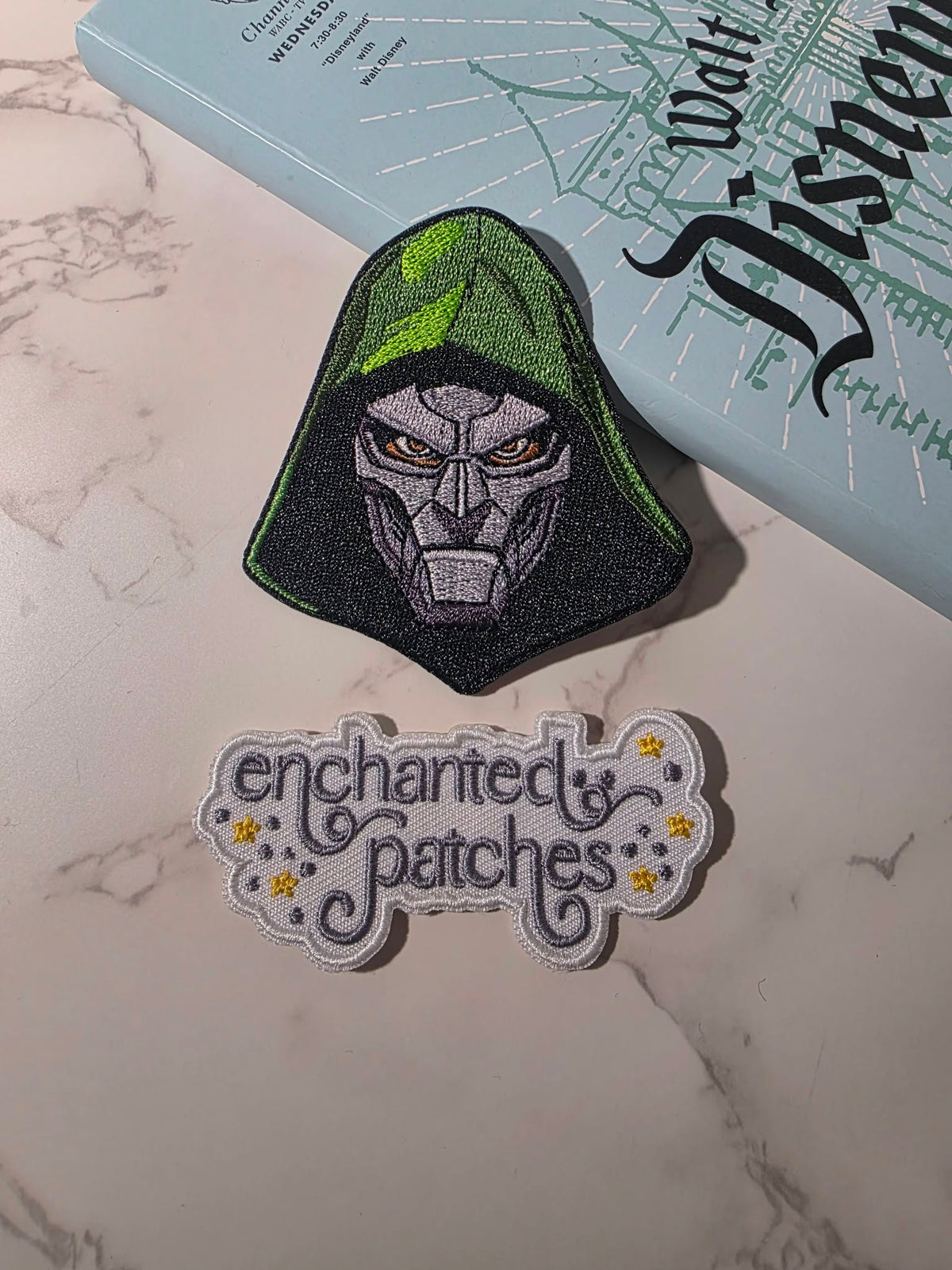 3" Marvel Dr. Doom Super Hero Embroidered Iron On Patch