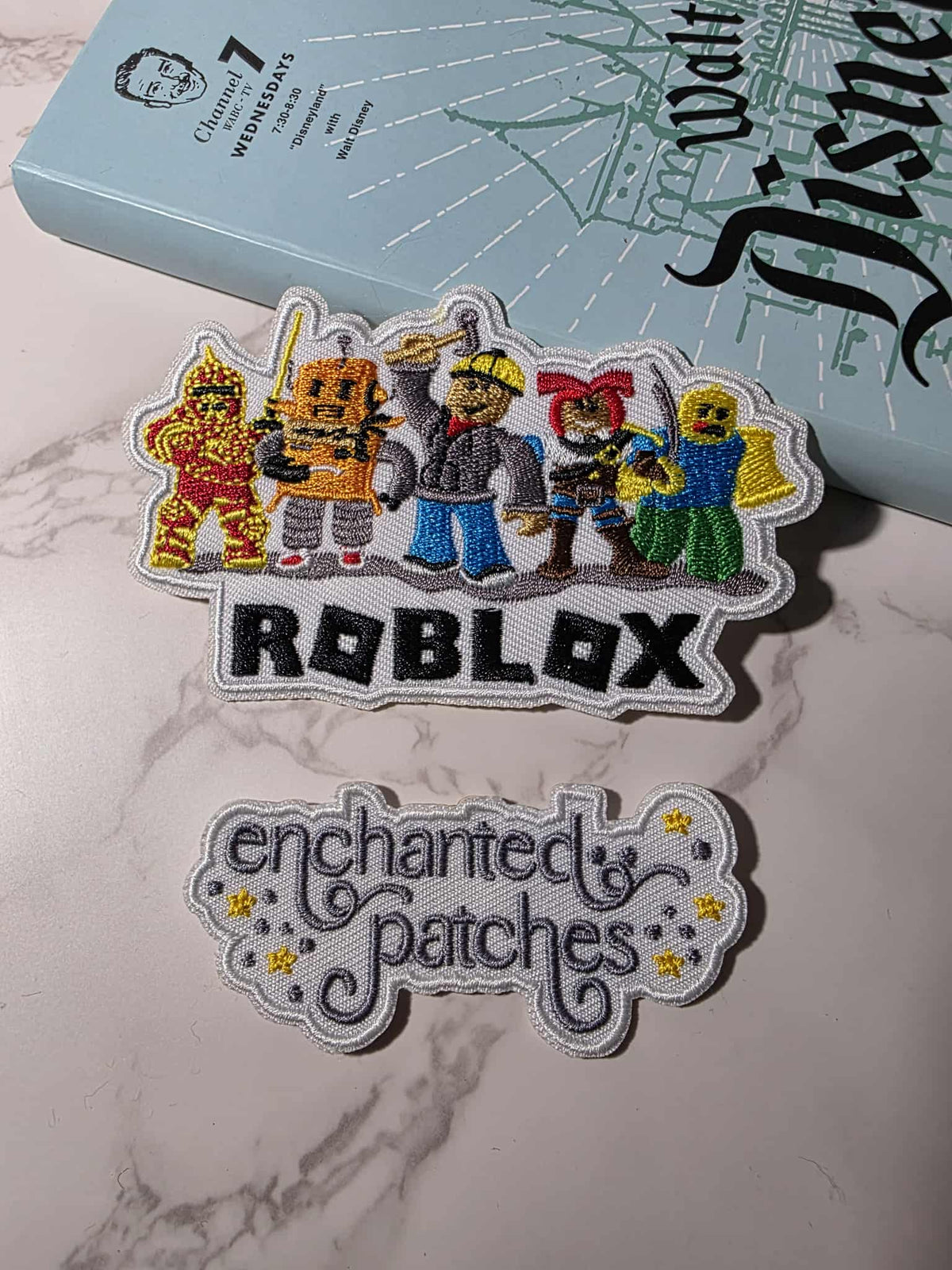 4" Video Game Roblox Embroidered Iron On Patch
