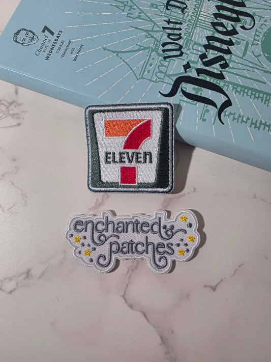 NEW DROP - 2" Seven 7 Eleven Convenience Store Japan Logo Embroidered Iron On Patch